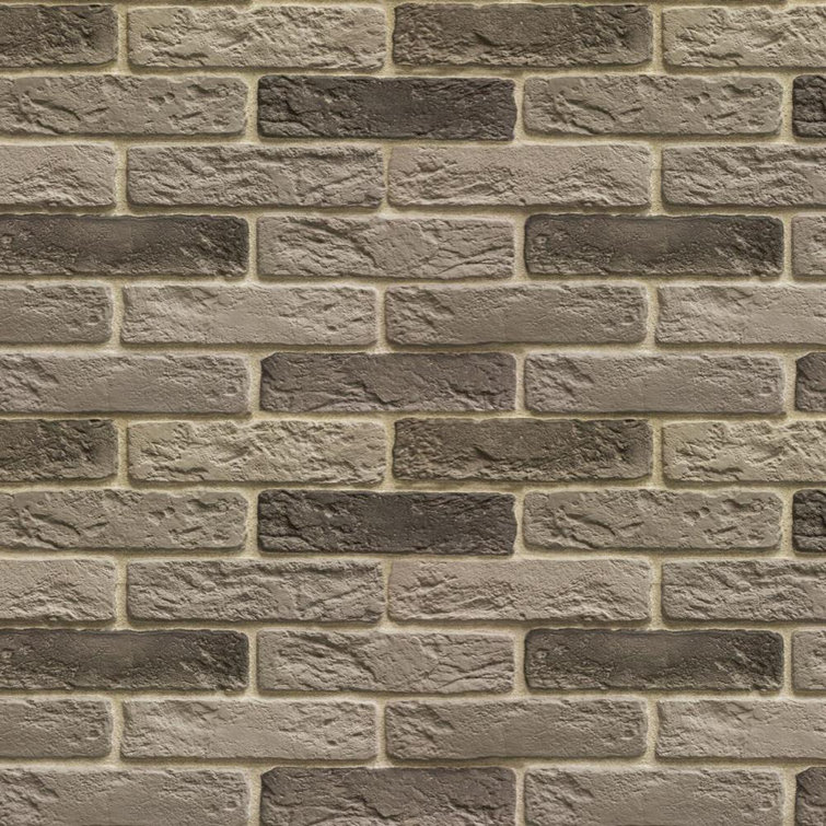 17 Stories Peel & Stick Brick Wallpaper Wayfair